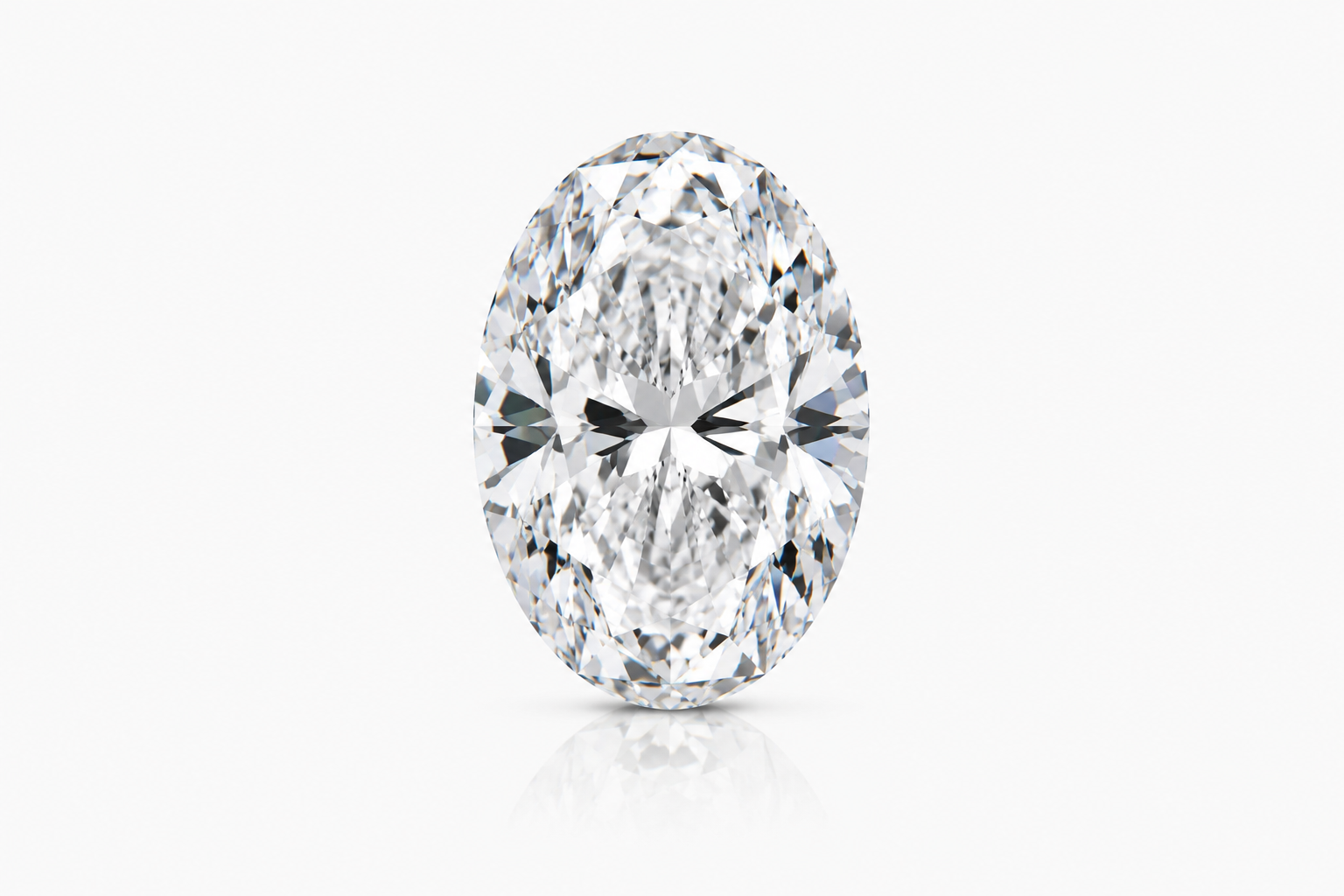 Oval Modified Lab Diamond 2.06ct