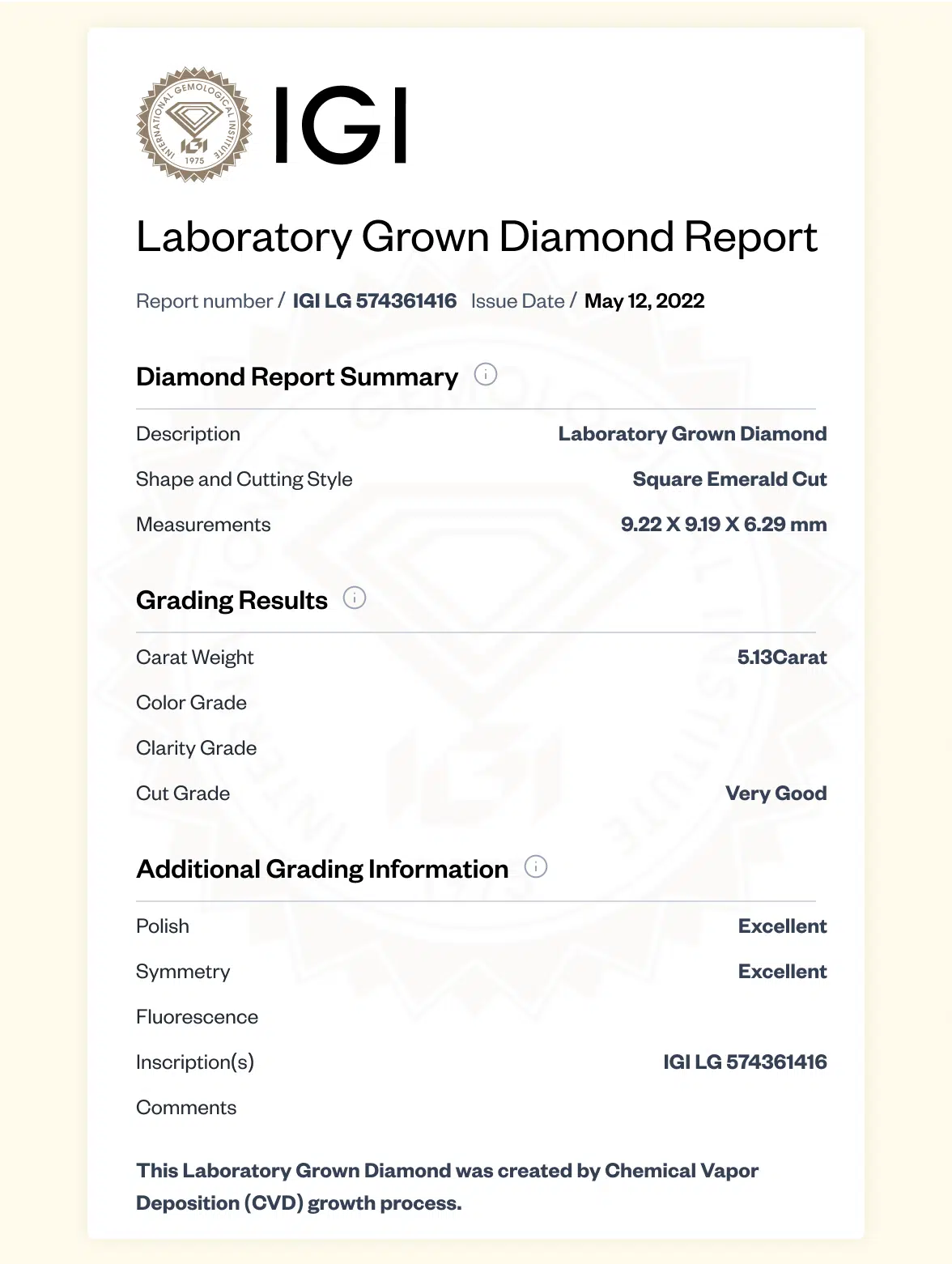 Comment lire un certificat diamant